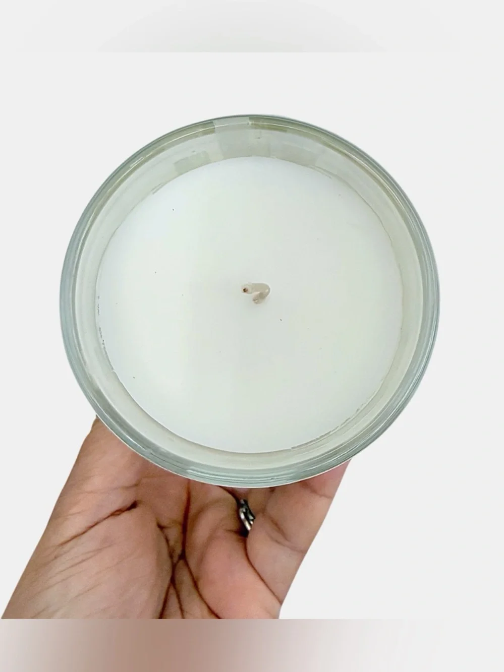 Sand + Fog Amber & Pear Scented Candle Yellow and Green